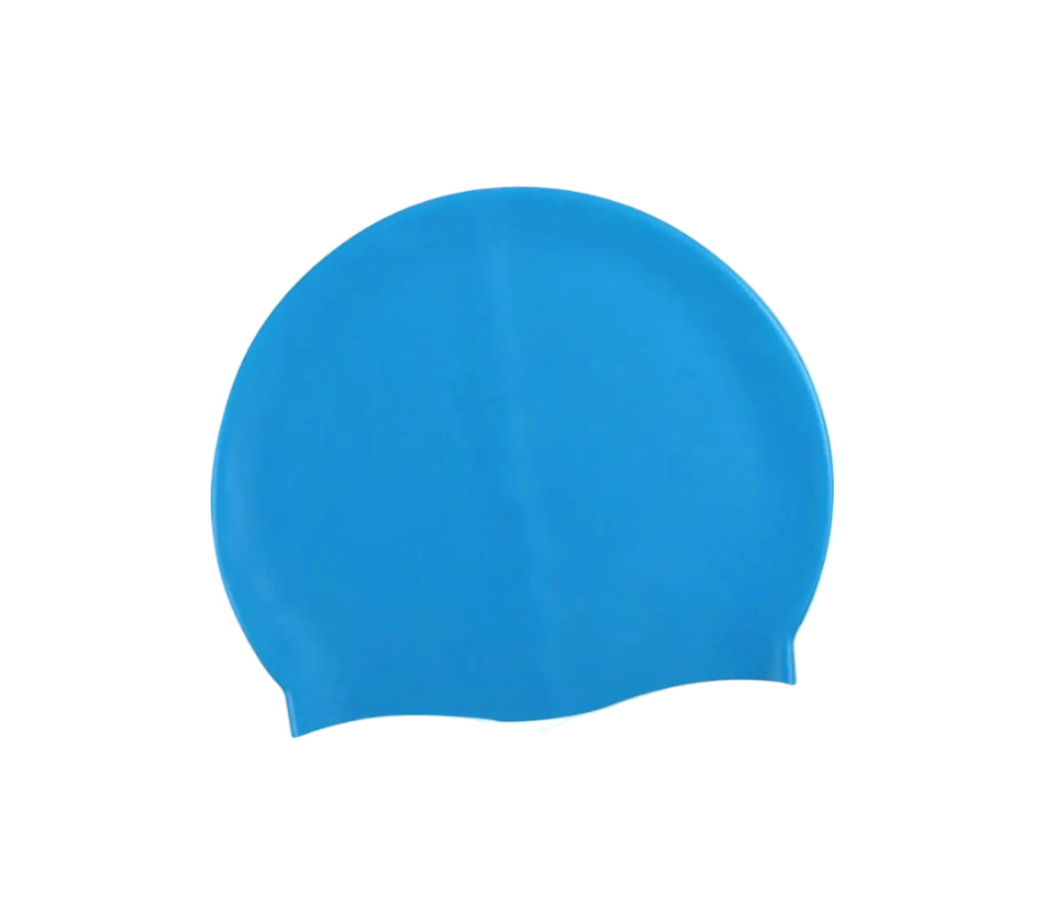 Bonnet de Bain en Silicone - Bleu