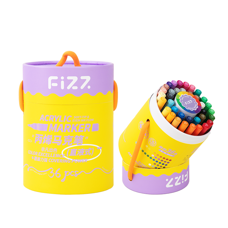 Marqueurs Acryliques Liquides FIZZ - 36 Couleurs