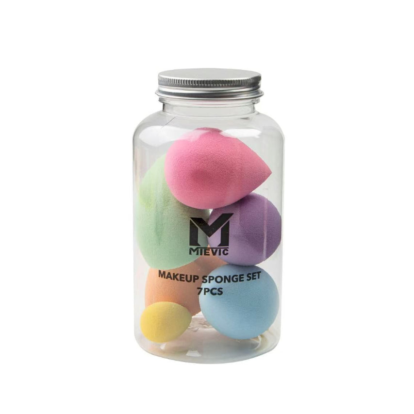 Maquillage Éponge Set Pastel - 7 pcs
