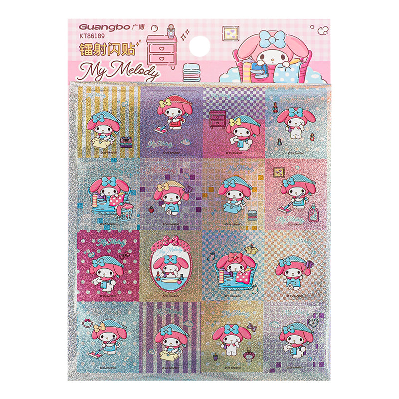 Autocollants PET Transparents 2pcs Sanrio KT86189
