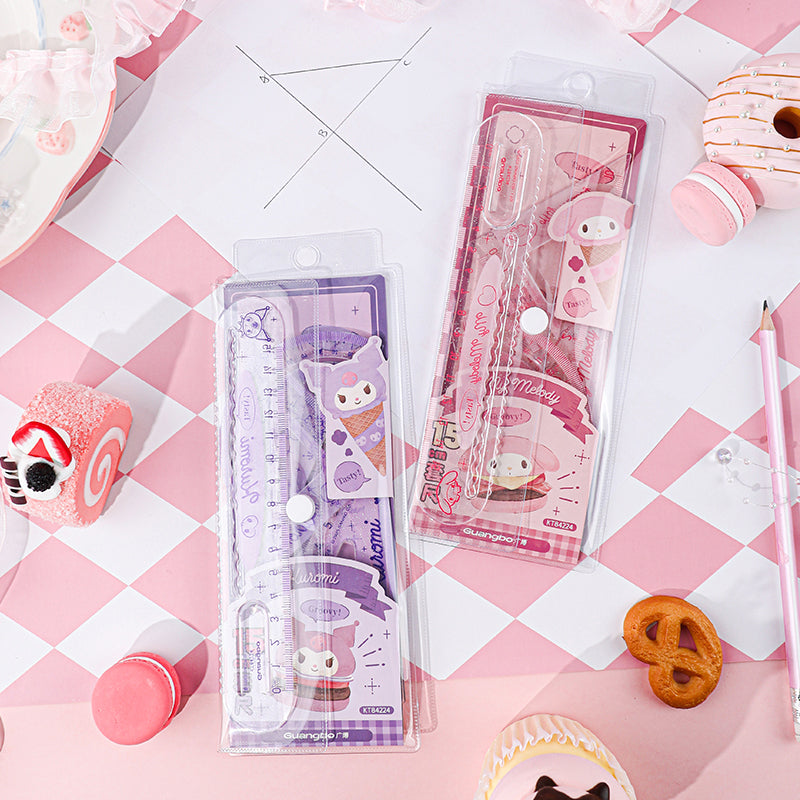 Set de Règles 15cm Box Pack Sanrio