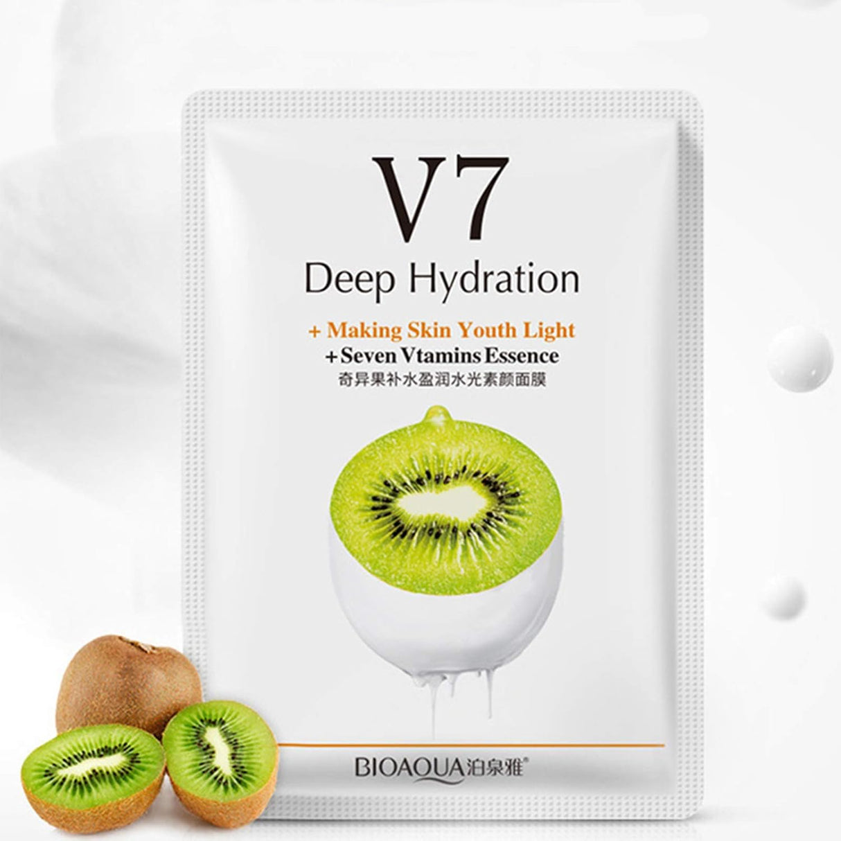 Masque en Tissu V7 Hydratation Profonde au Kiwi