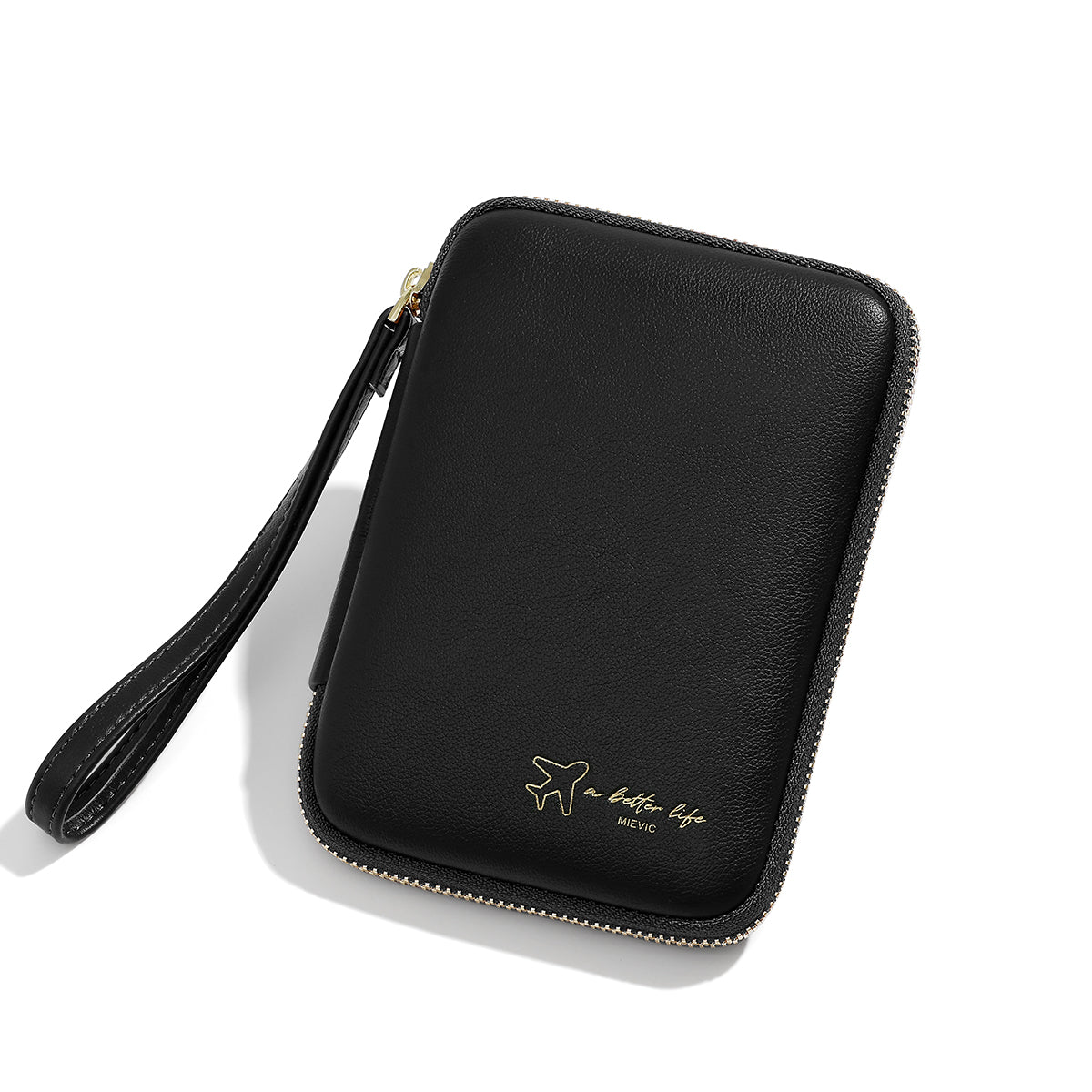 PASSPORT COVER BLACK Y9098