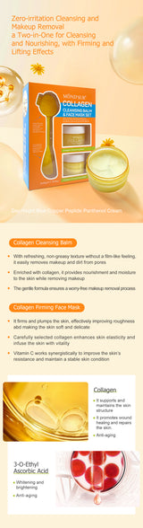 MOND'SUB Collagen Cleaning Balm Face Masque Set