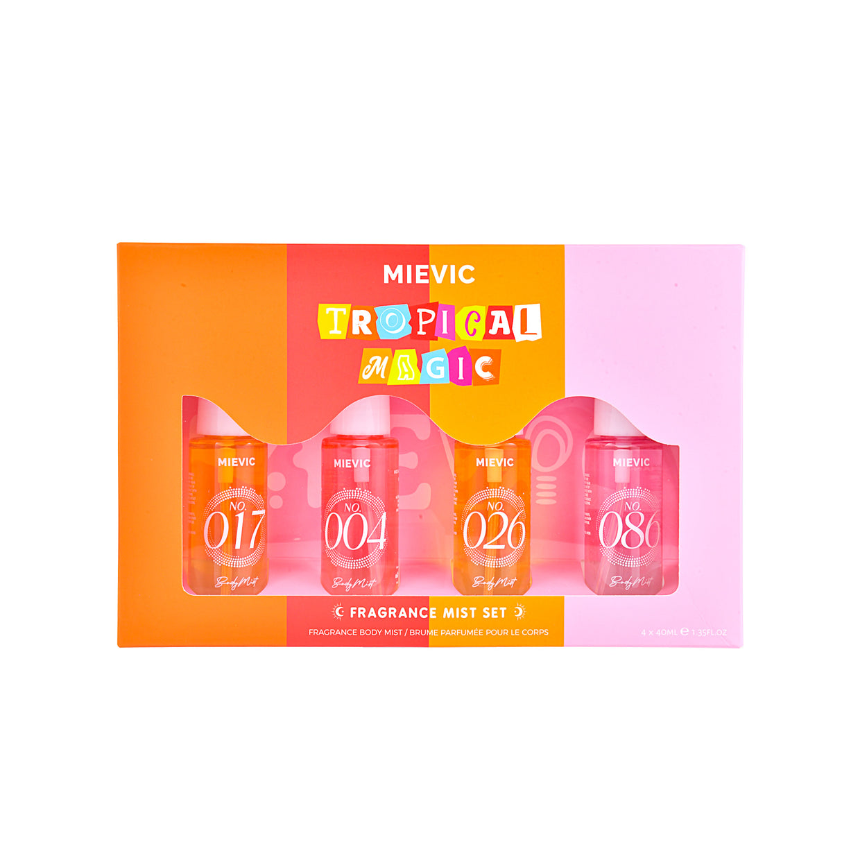 Tropical Magic Body Mist 4pcs Set