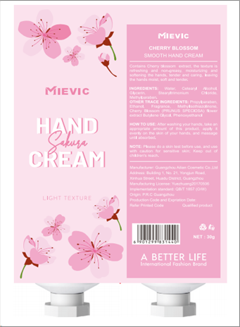 Crème Mains Fleur de Cerisier