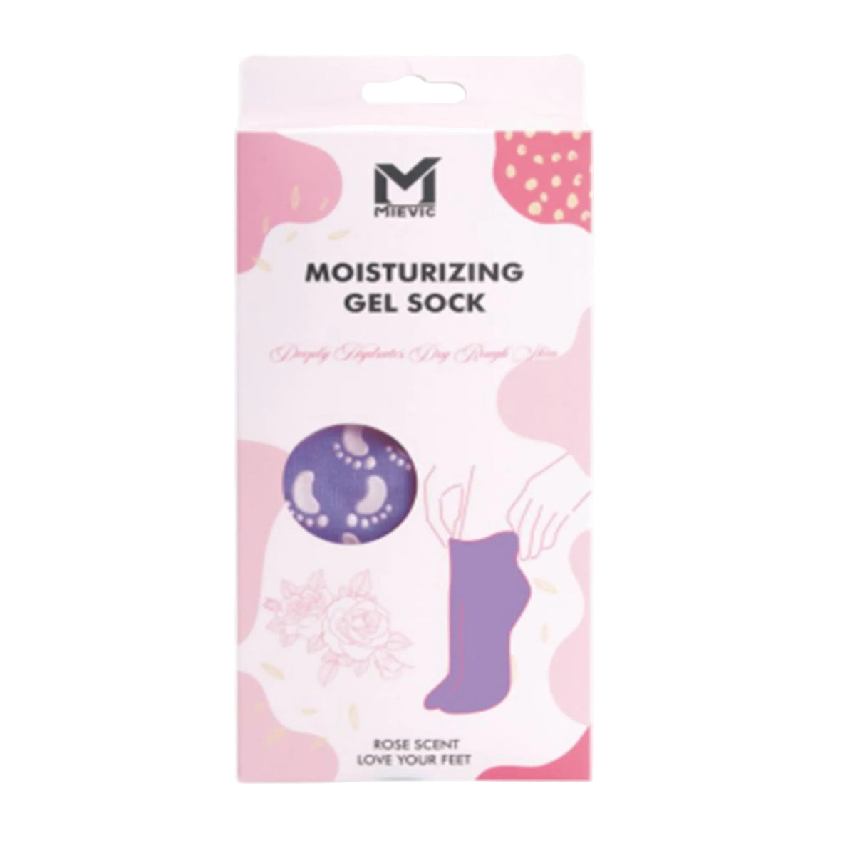 Chaussettes en Silicone Hydratantes - Modèle 2
