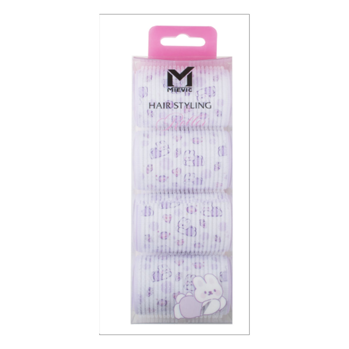 pcs Cheveux Roller Violet