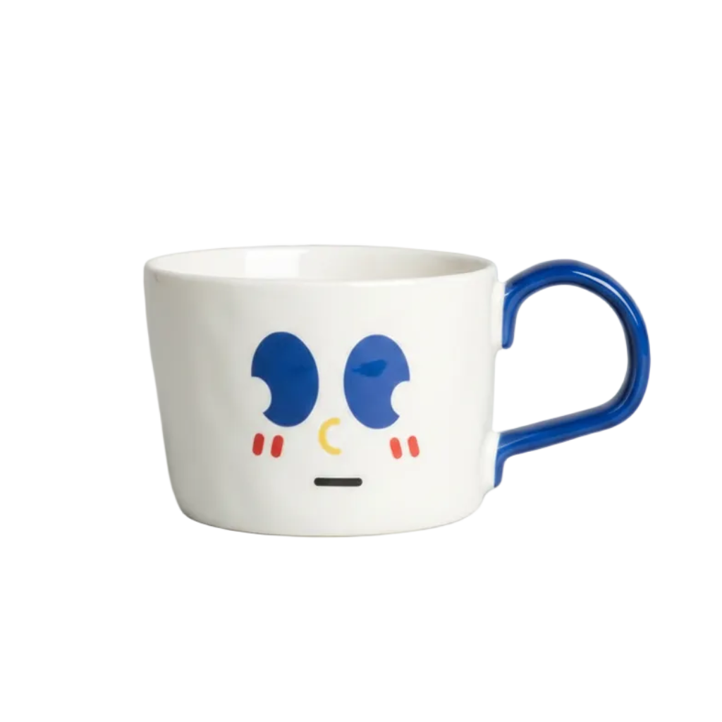 Mug en Céramique Happy Day - Blanc