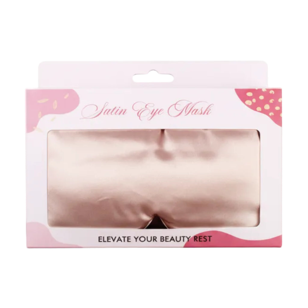 Cache-Yeux Satin Eye Mask - Rose