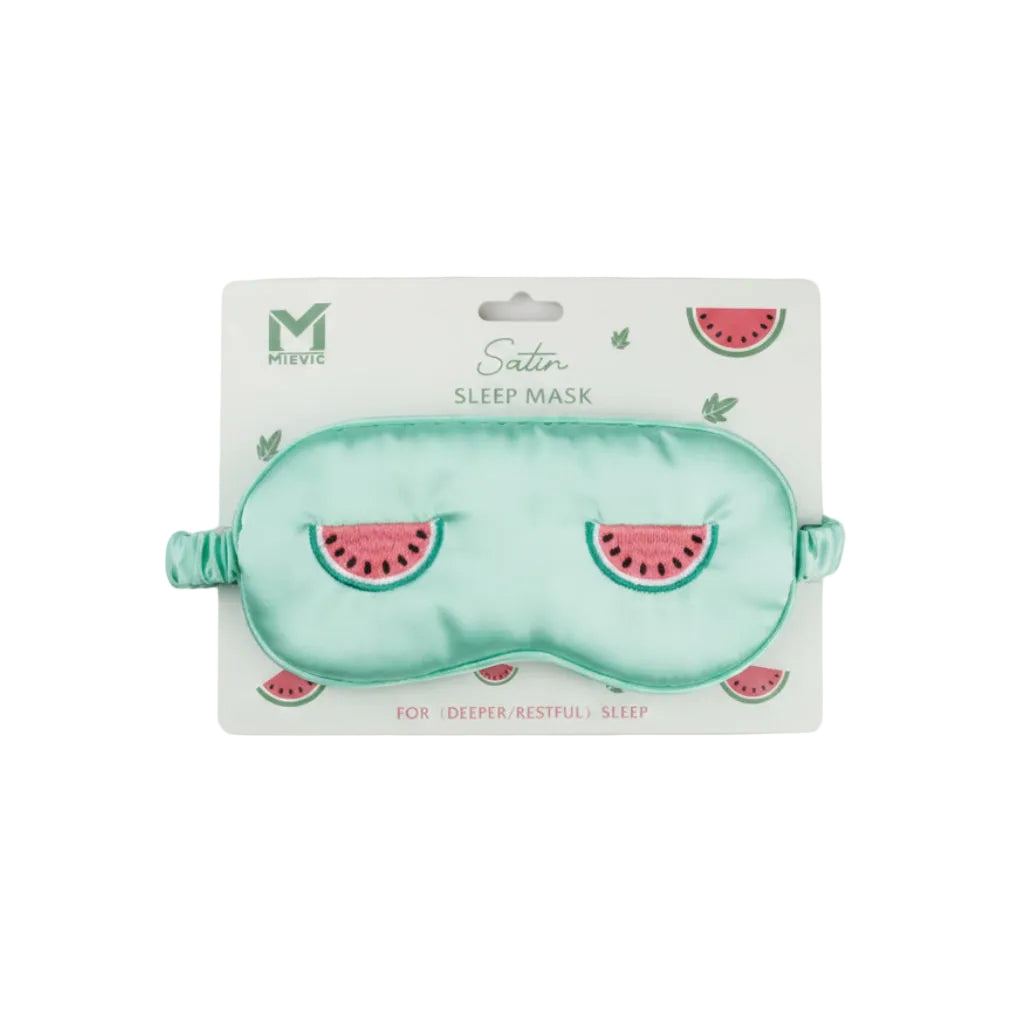 Cache-Yeux Watermelon Silk Sleep Eye Mask