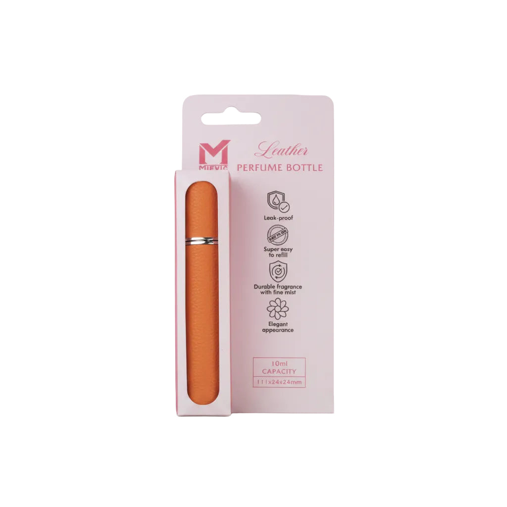 Flacon de Eau de Parfum Leather Bottle Orange