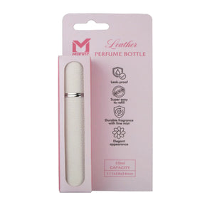 Flacon Spray Parfum Cuir Blanc