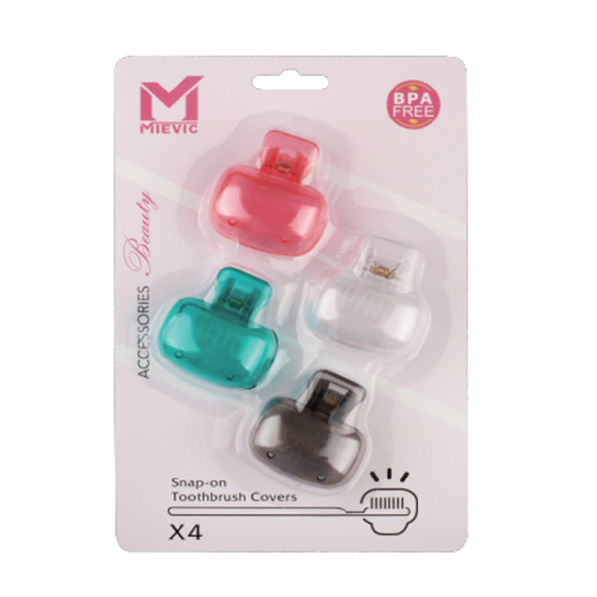 Toothbrush cover 4pcs set