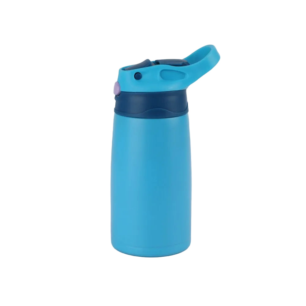 Thermos Double Wall Ss Bottle 430ML - Bleu Foncé