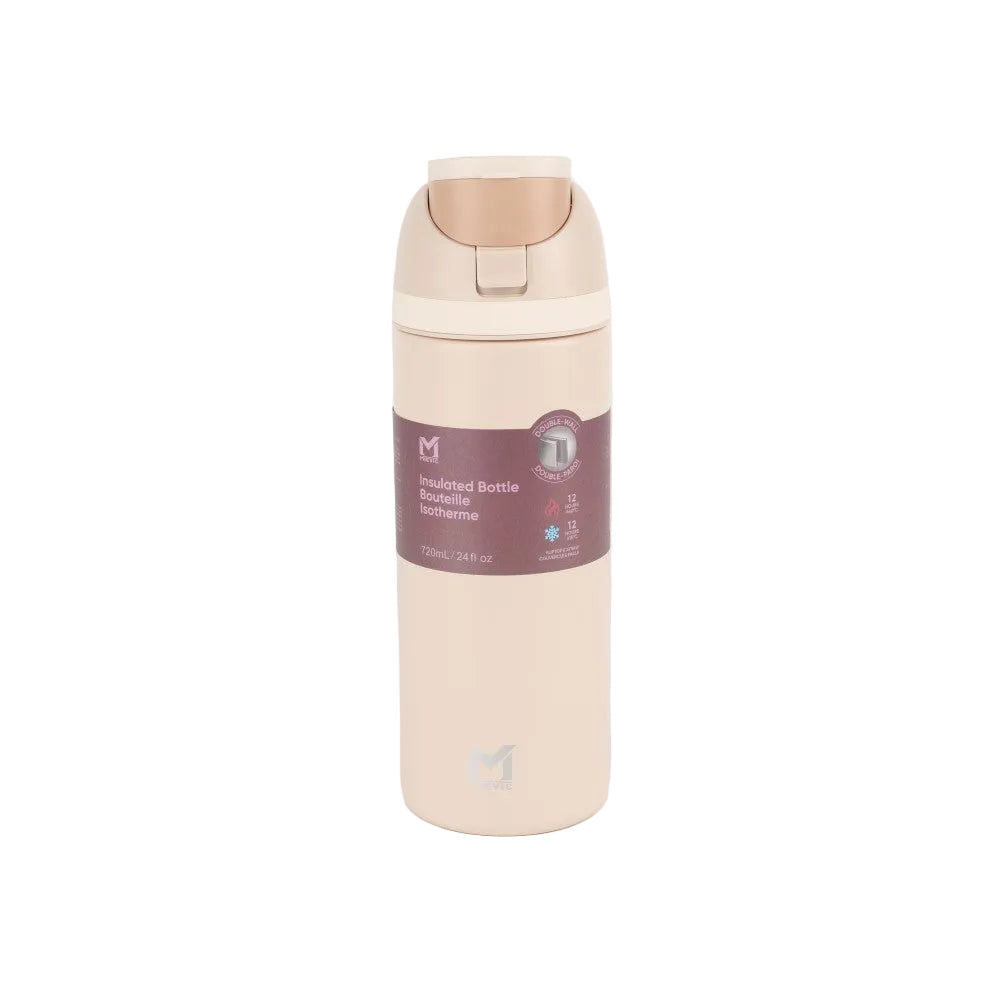 Bouteille isotherme inox 720ml - Beige