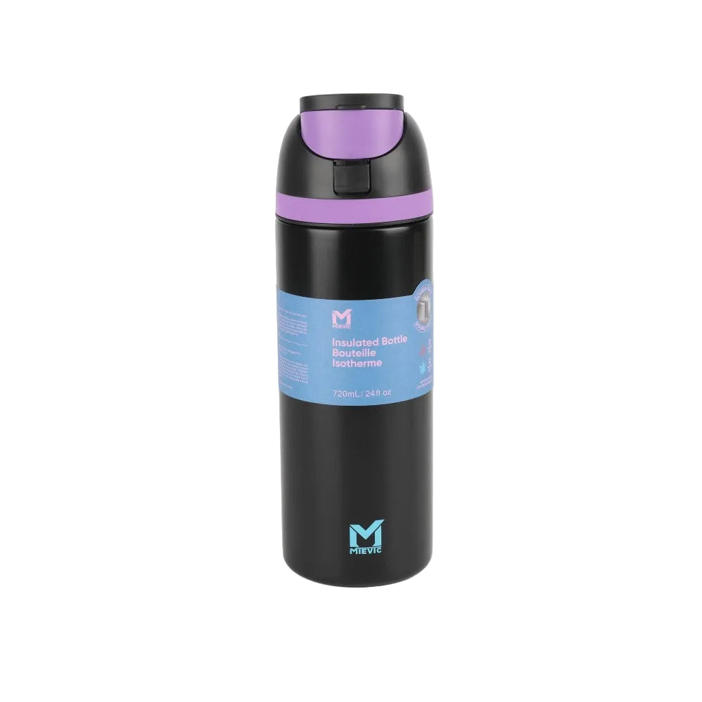 Bouteille isotherme inox 720ml - Noir