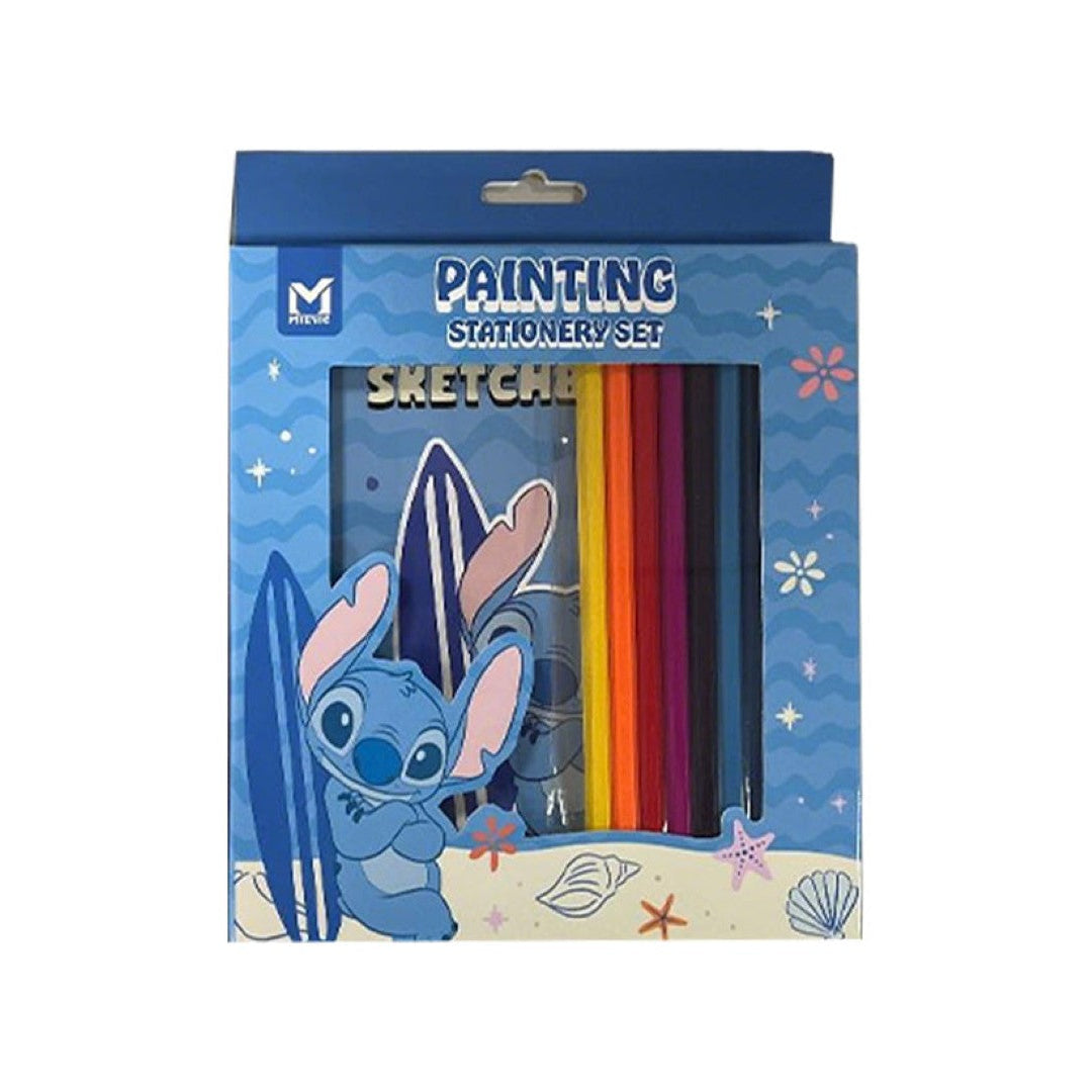 Livre de Peinture Série Stitch Bleu