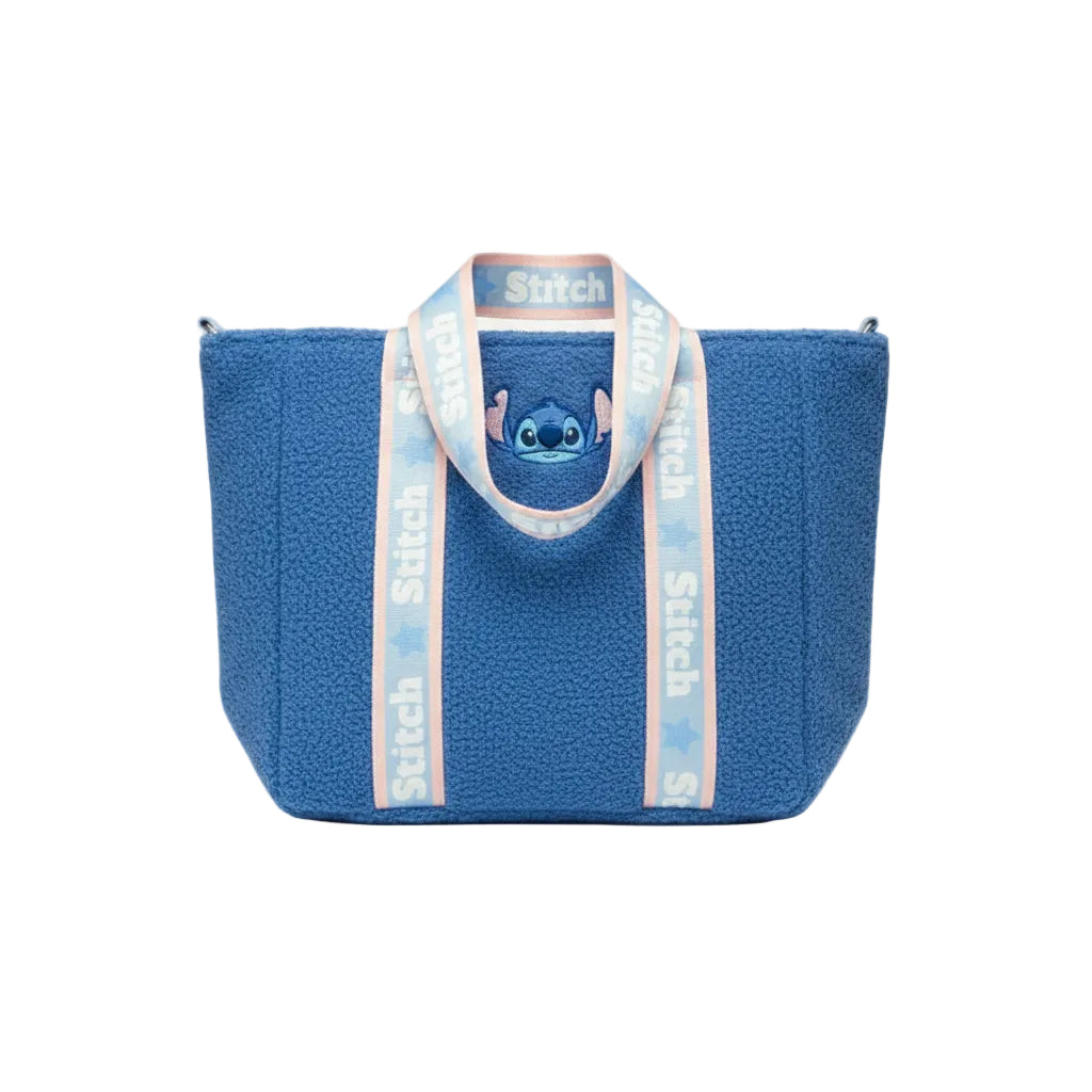 Sac Cabas Série Stitch Bleu