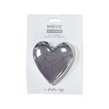 Brosse à Cheveux Heart Hair Brush Mirror - Argenté