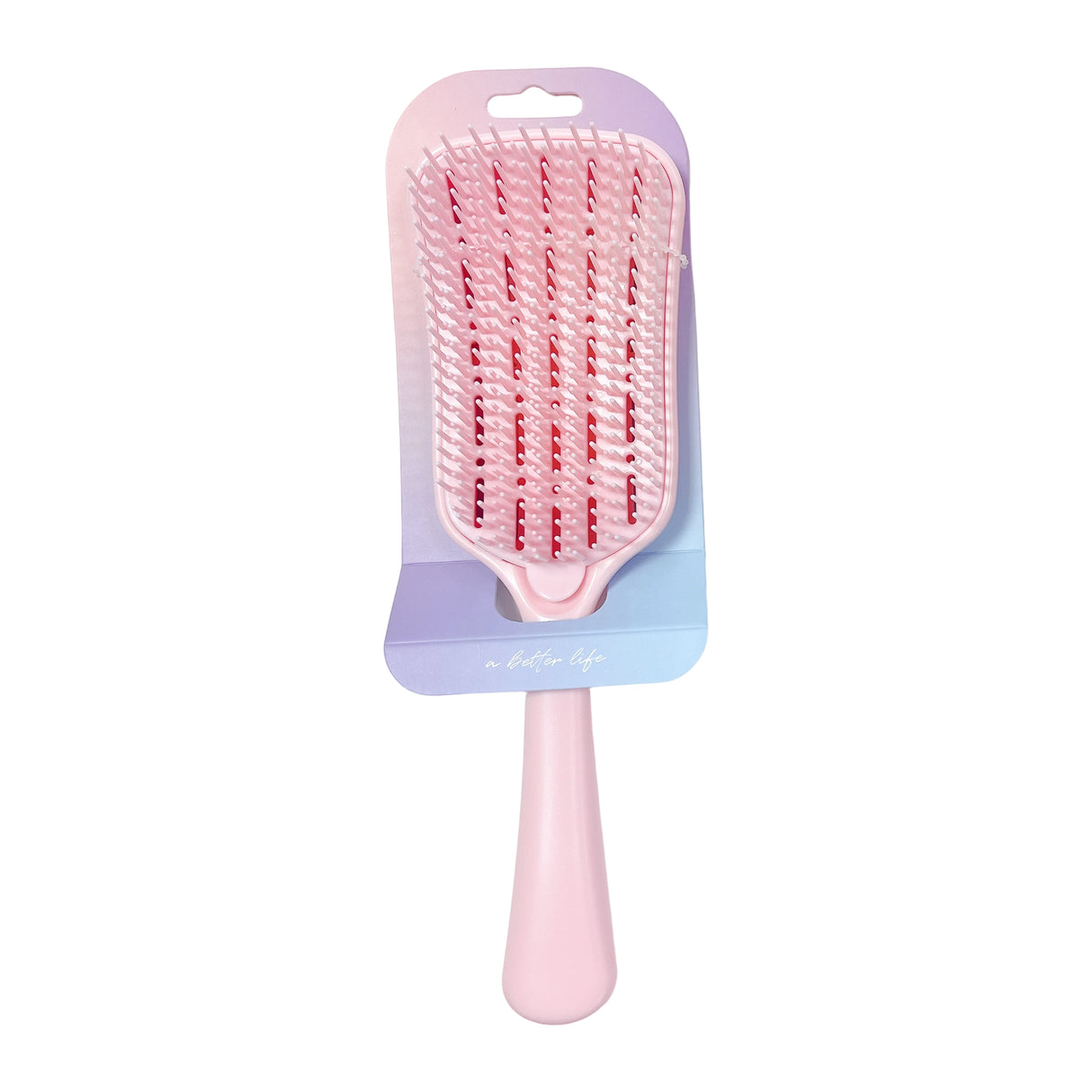 Brosse à Cheveux Detangling Curly Hair Brush - Rose