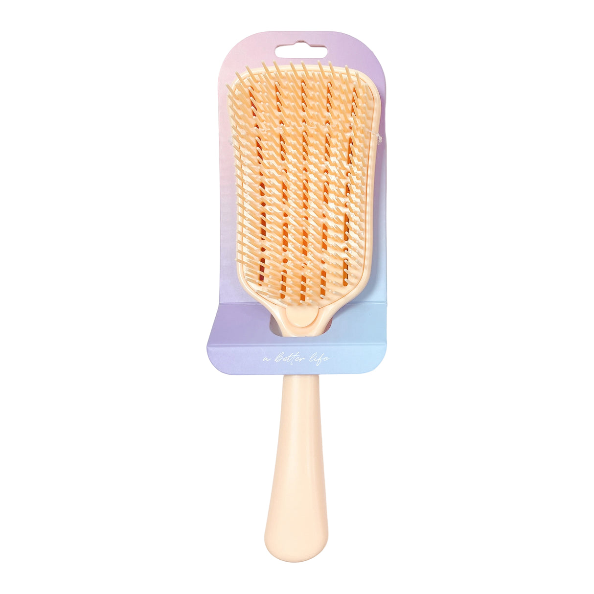 Brosse à Cheveux Detangling Curly Hair Brush - Orange