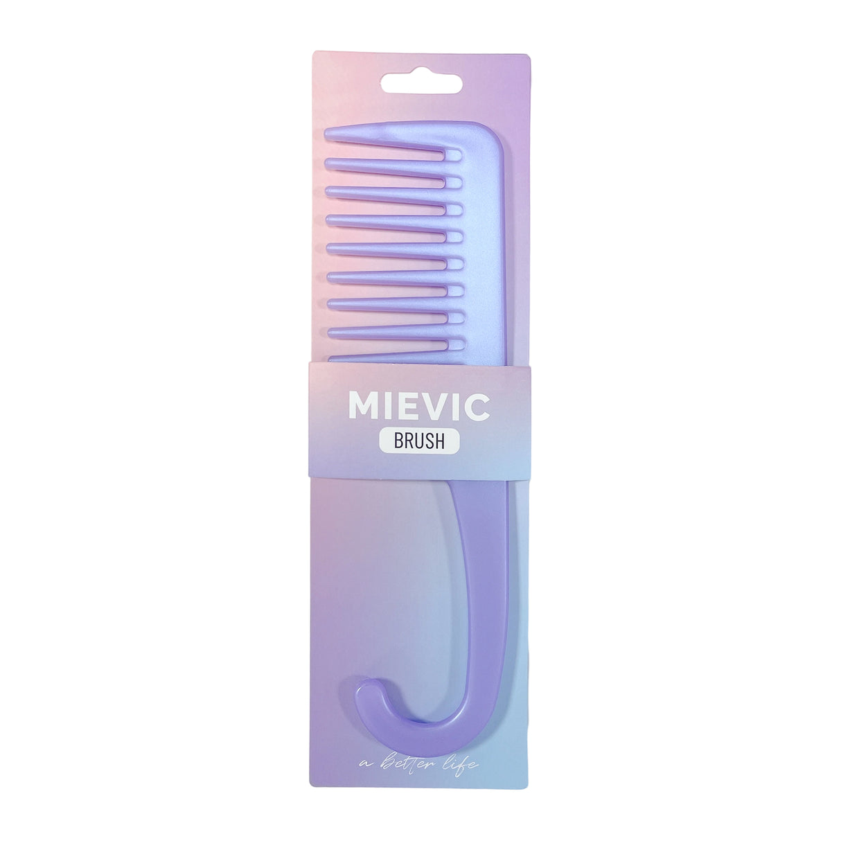 Brosse à Cheveux Wide Tooth Hair Comb - Violet