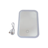 Miroir de Table Compact Blanc