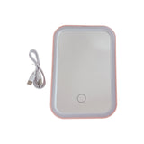 Miroir de Table Compact Rose