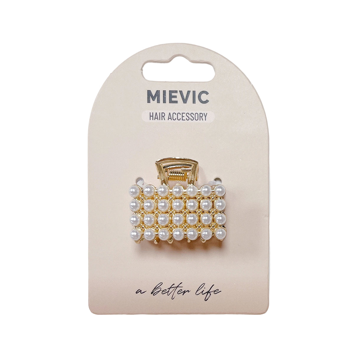 Mini Pince Cheveux Perle
