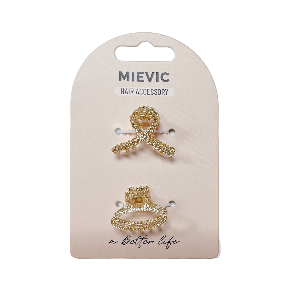Pince à Cheveux Hair Claw 2 - Doré