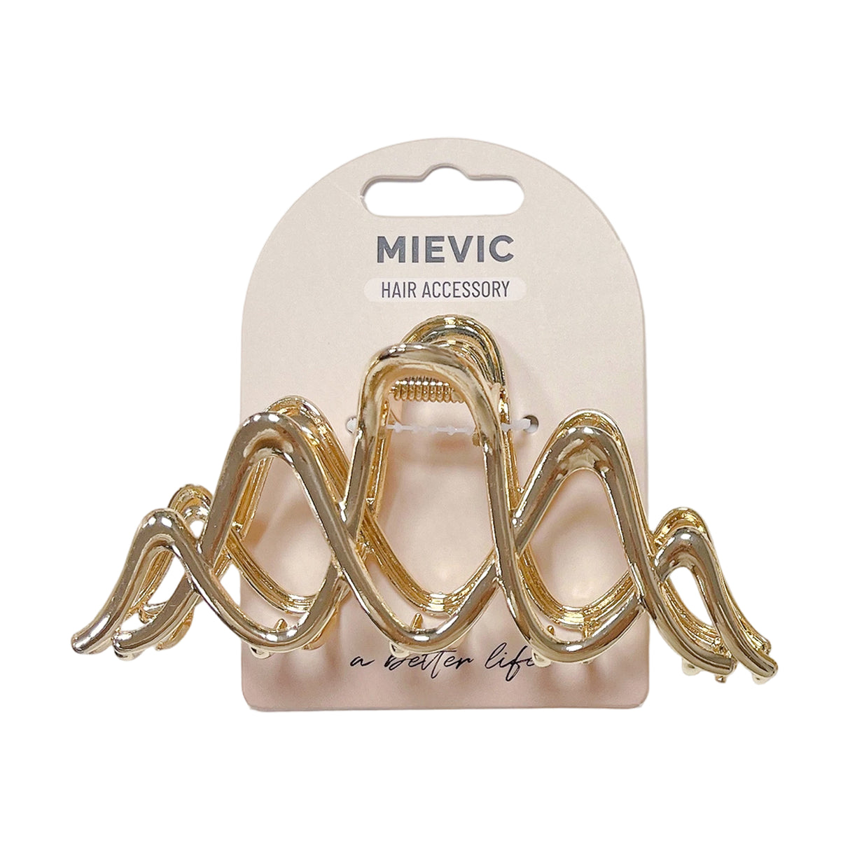 Pince à Cheveux Maxi Hair Claw - Doré