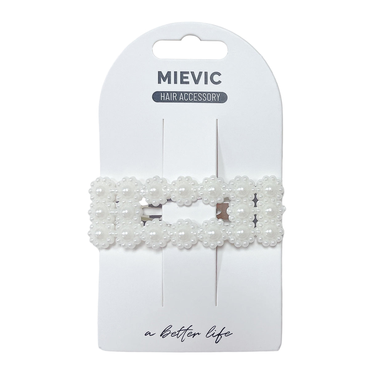 Barrette 1 pc Perle