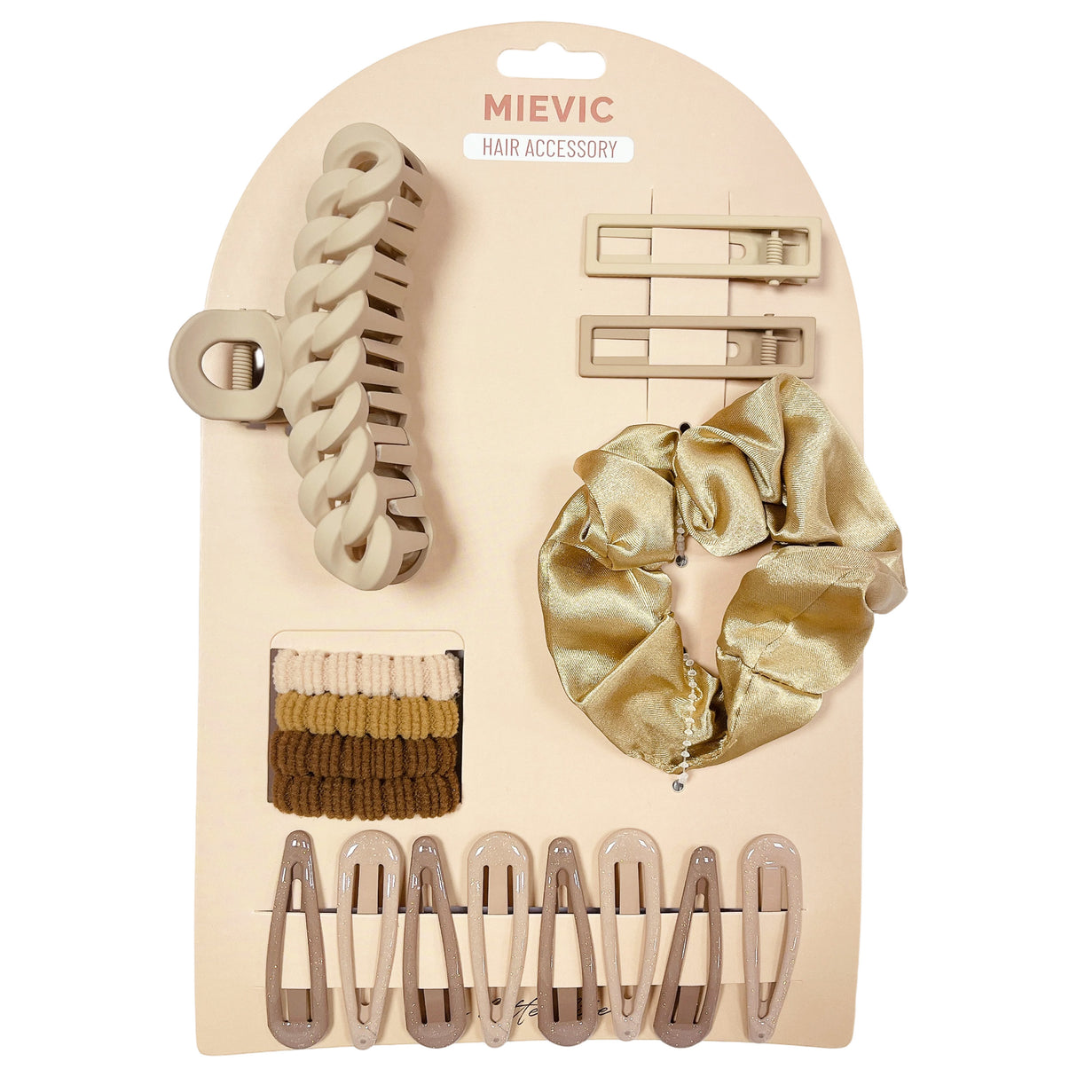 Set Accessoires Cheveux Nude