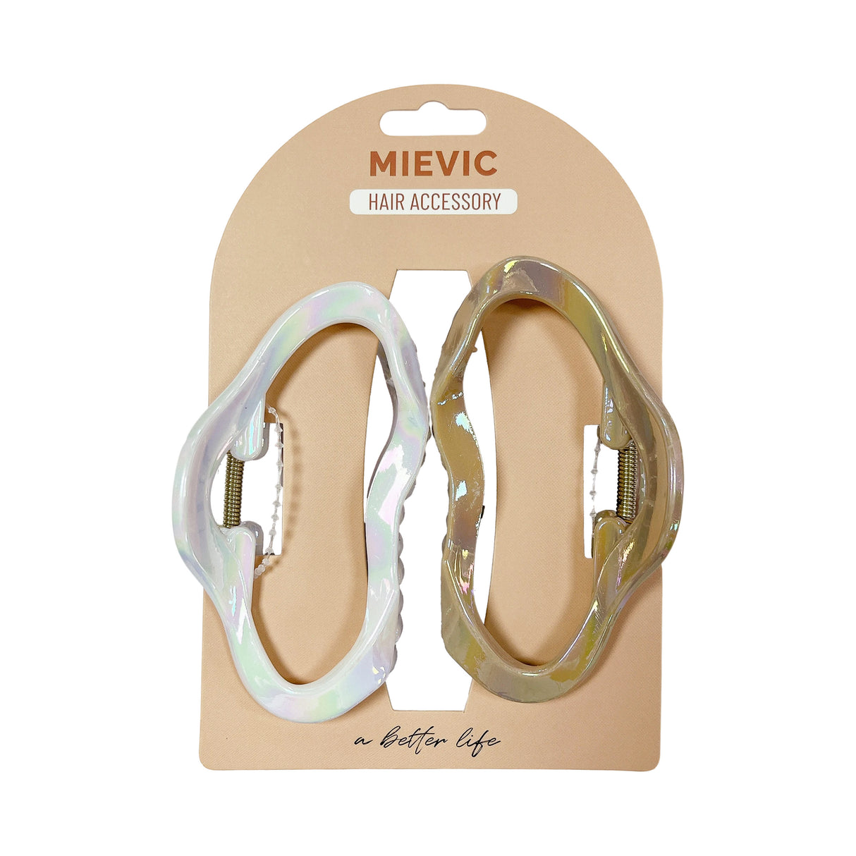 Hair claw NUDE SERIES 2pcs