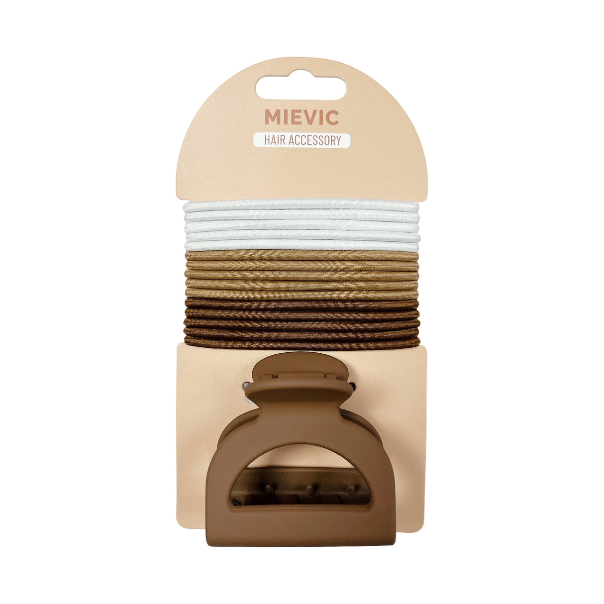 Pince à Cheveux avec Élastique Série Nude