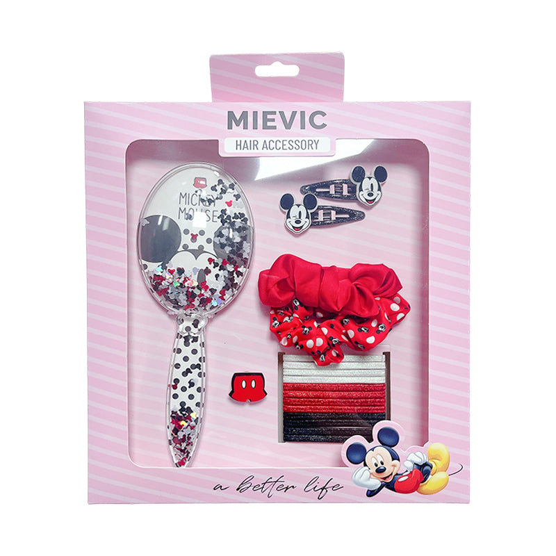 Set Brosse à Cheveux Minnie Mickey Mouse