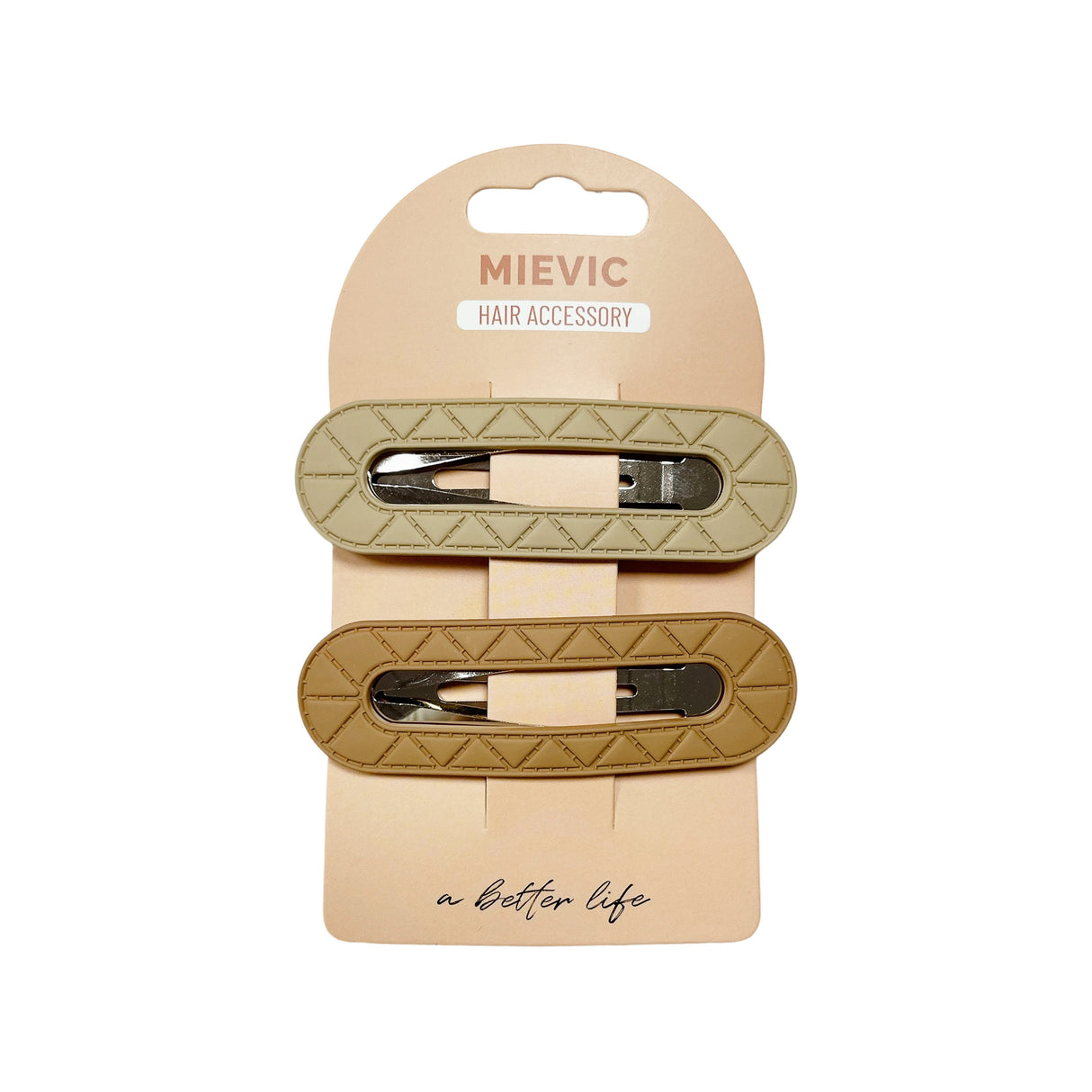 Barrettes 2 pcs Série Nude