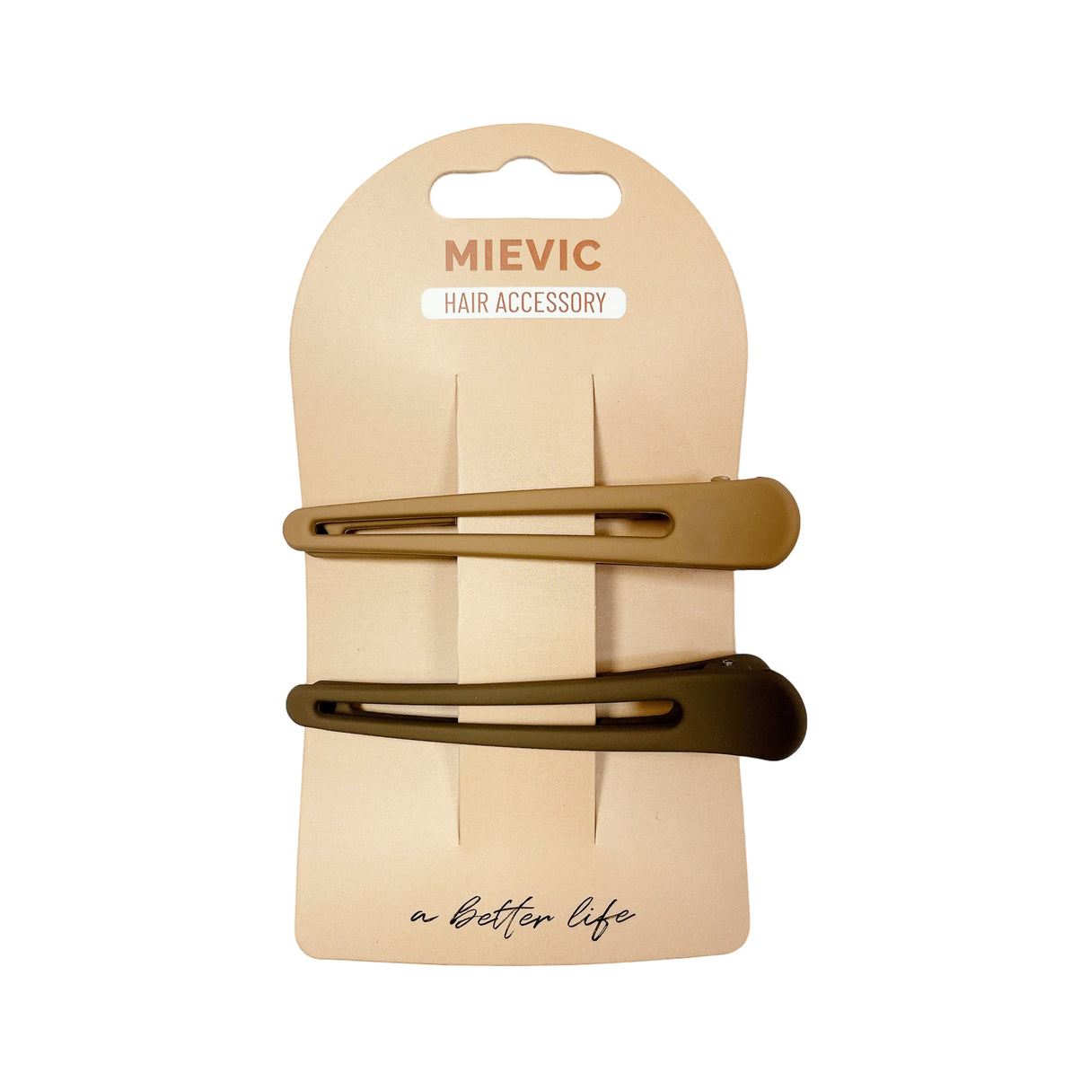 Barrettes 2 pcs Série Nude