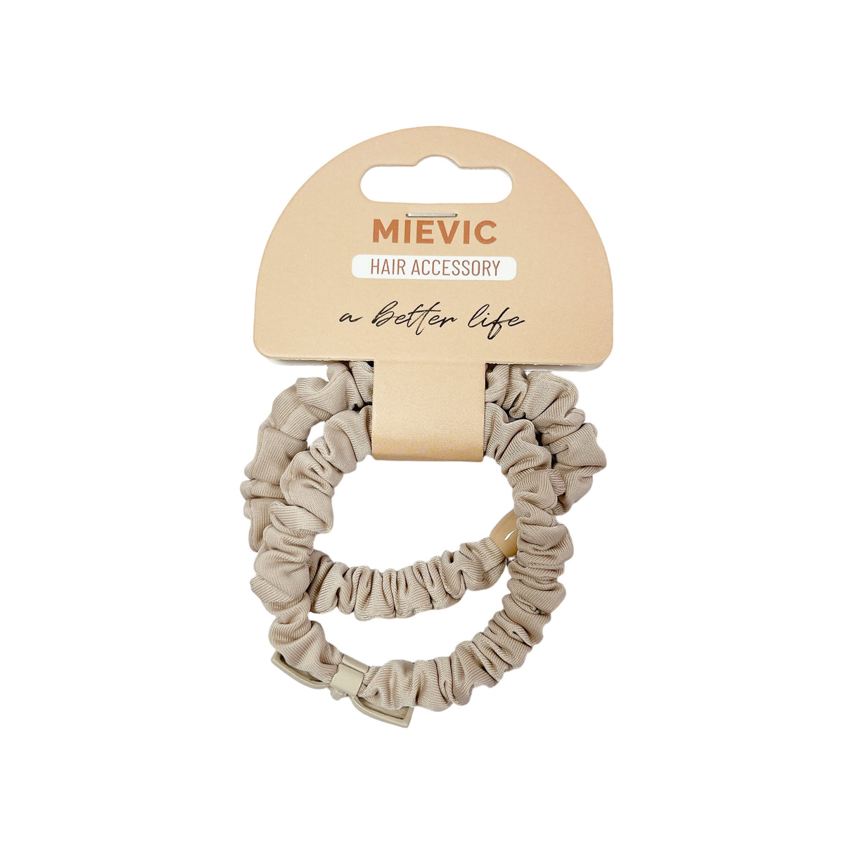 Satin Hair band NUDE SERIES 2pcs