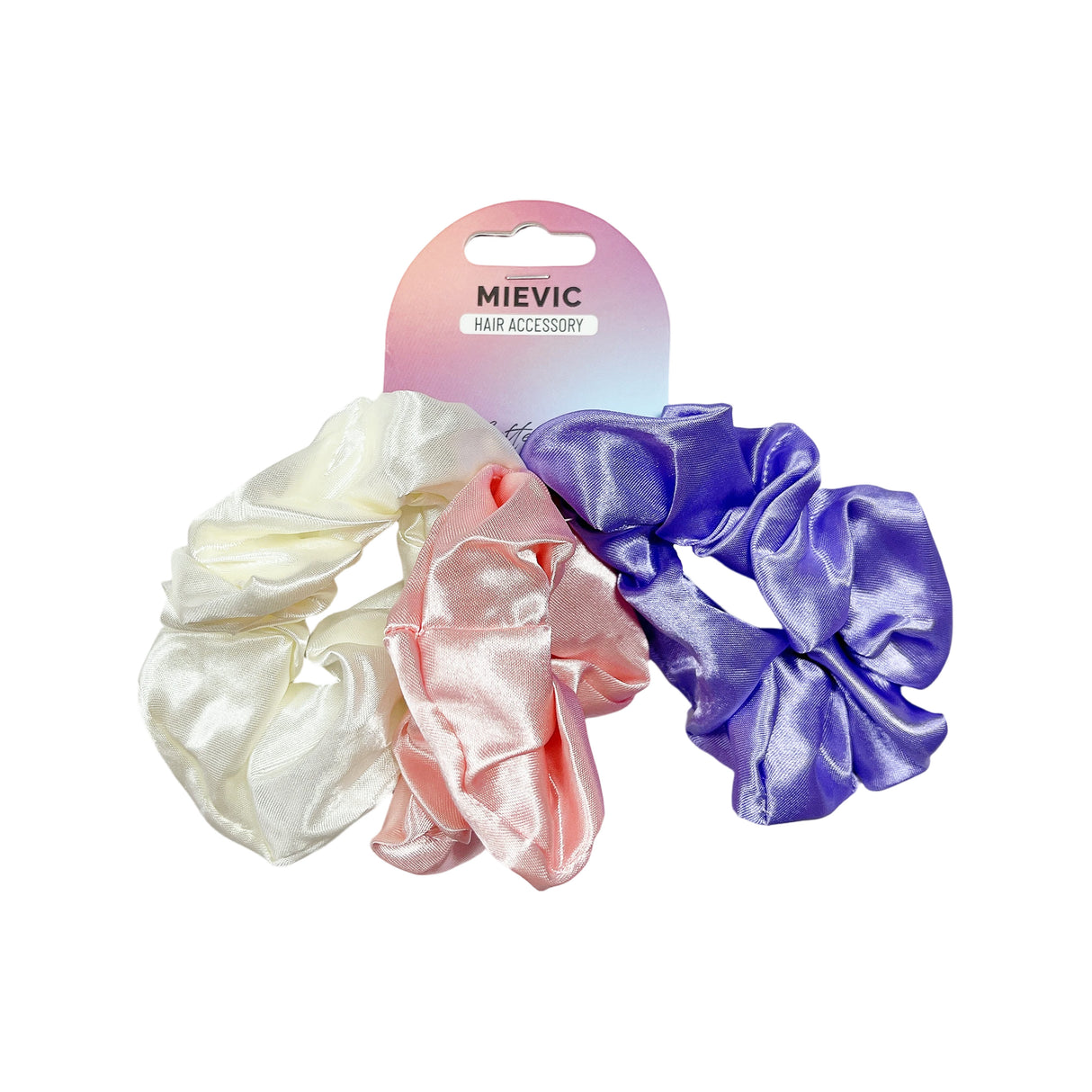 Satin Scrunchie PASTEL SERIES 3pcs