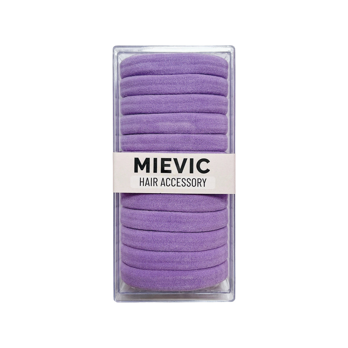 Pony tail box purple PASTEL SERIES