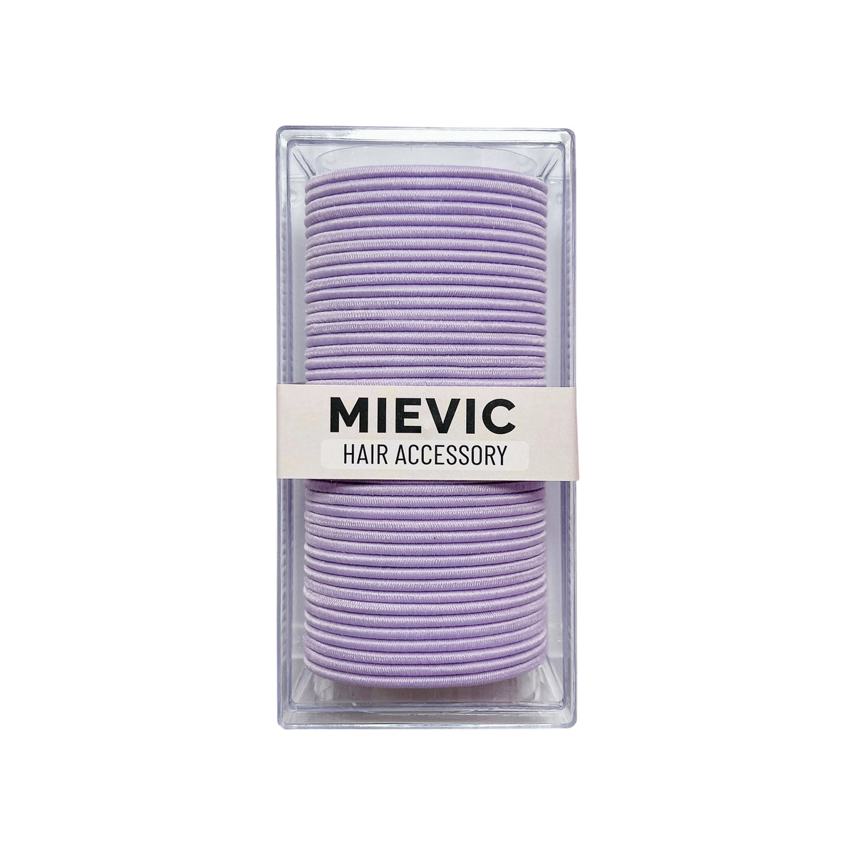 Boîte Élastiques Violet Pastel
