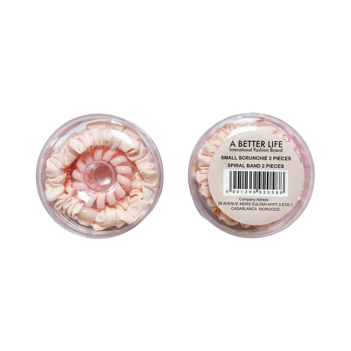 Boîte Bandeaux Rose Pastel