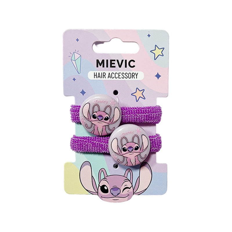 Élastiques à Cheveux Charm Hair Ties Duo Set Stitch Edition - Rose
