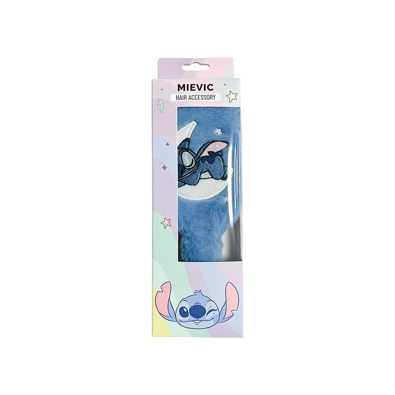 Brosse à Cheveux Cozy Plush Hair Brush Stitch Edition - Bleu