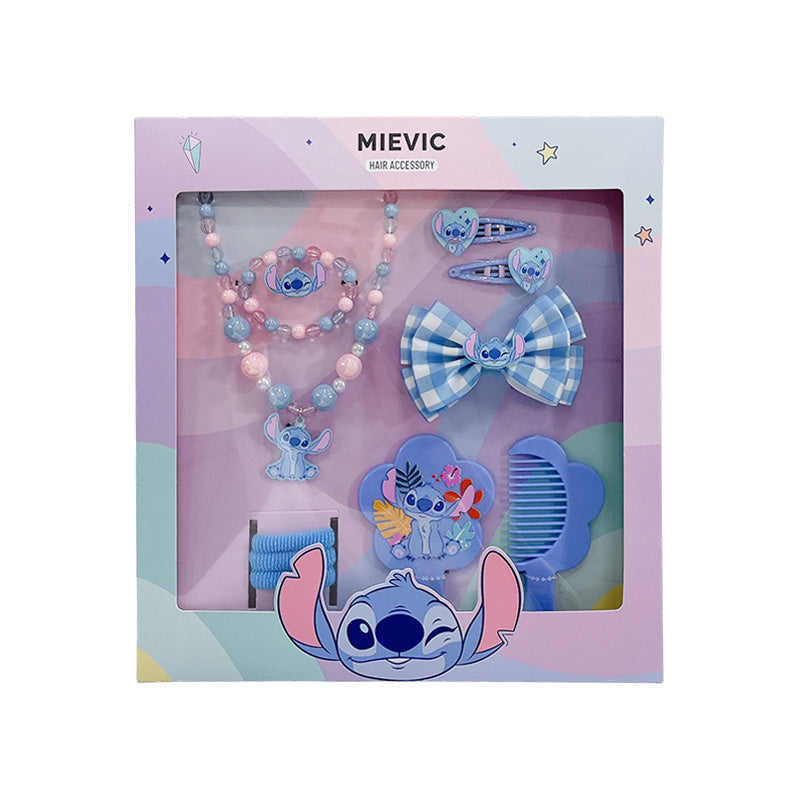 Coffret Accessoires Cheveux Assortis Série Stitch