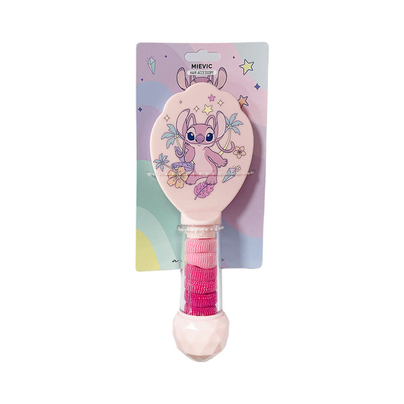 Brosse à Cheveux Blossom Detangling Brush Hair Ties Stitch Edition