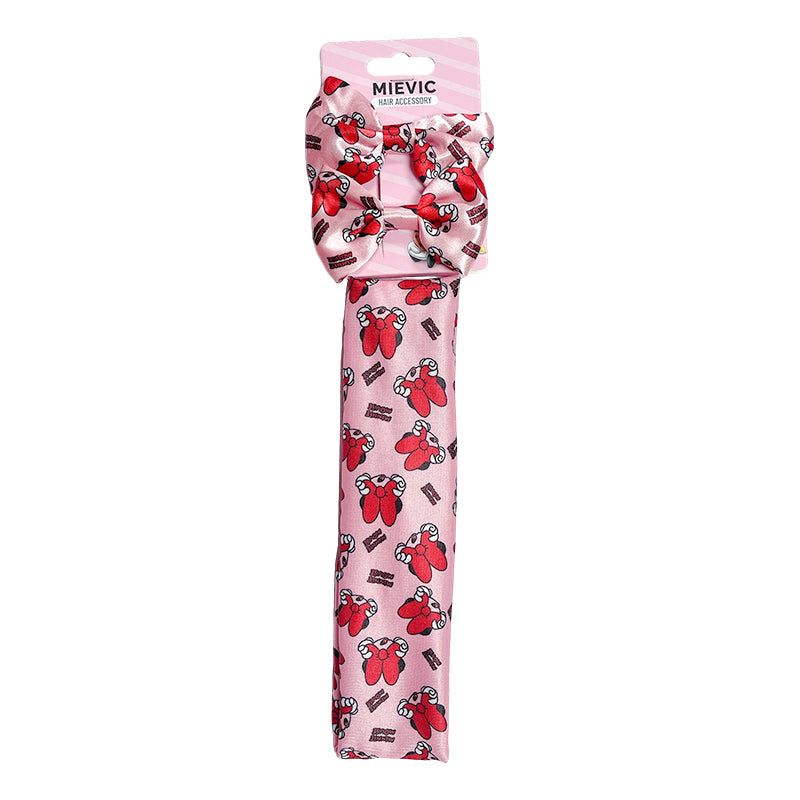 Barrette et Head Wrap Minnie Mickey Mouse
