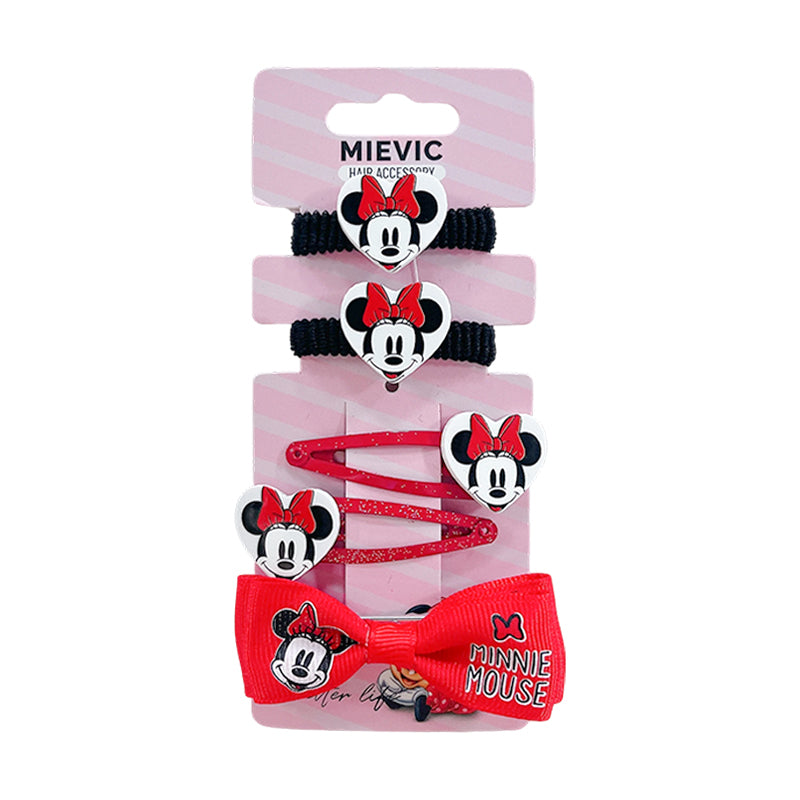 Set Accessoires Cheveux Minnie Mickey Mouse